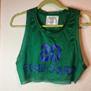 Jersey croptop